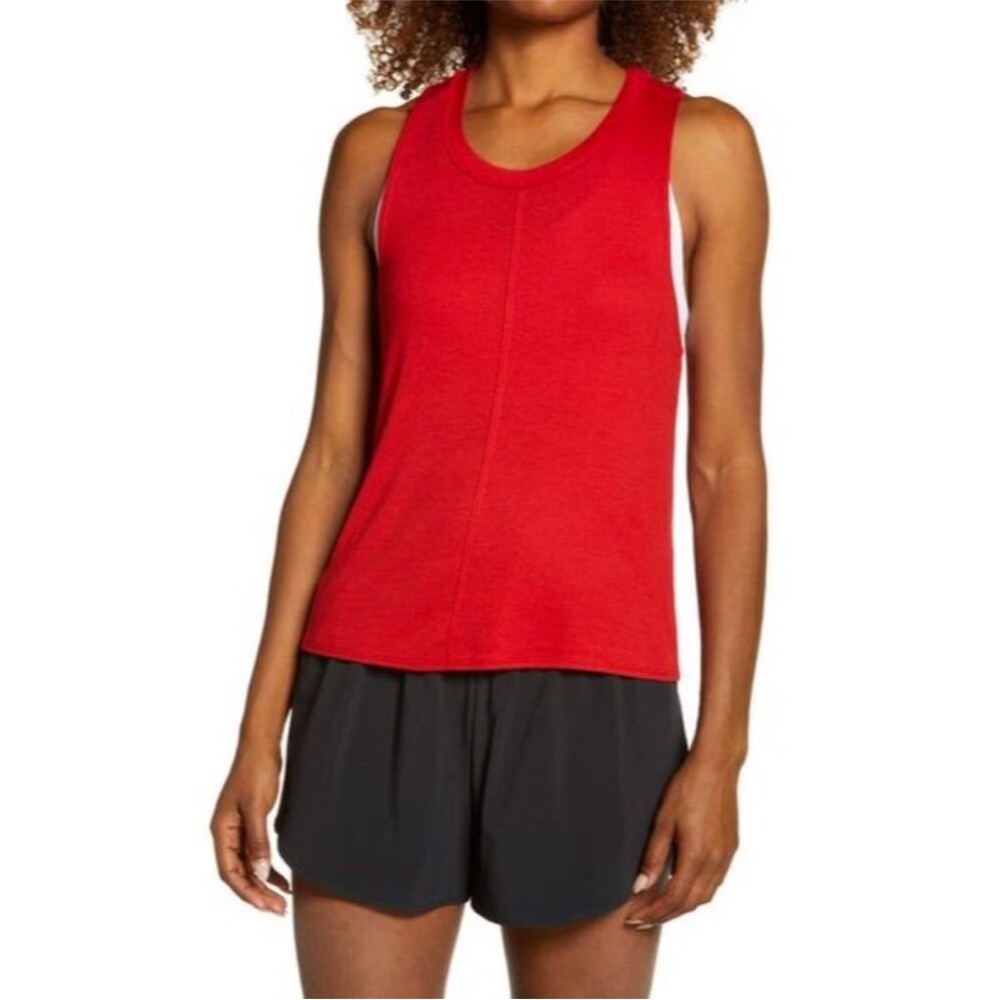 Zella Red Performance Tank Top